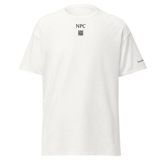 NPC internet slang meme t-shirt. Based Badge.