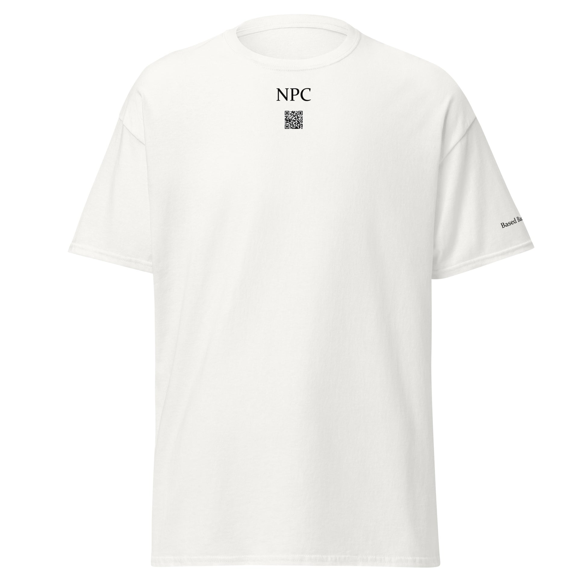 NPC internet slang meme t-shirt. Based Badge.